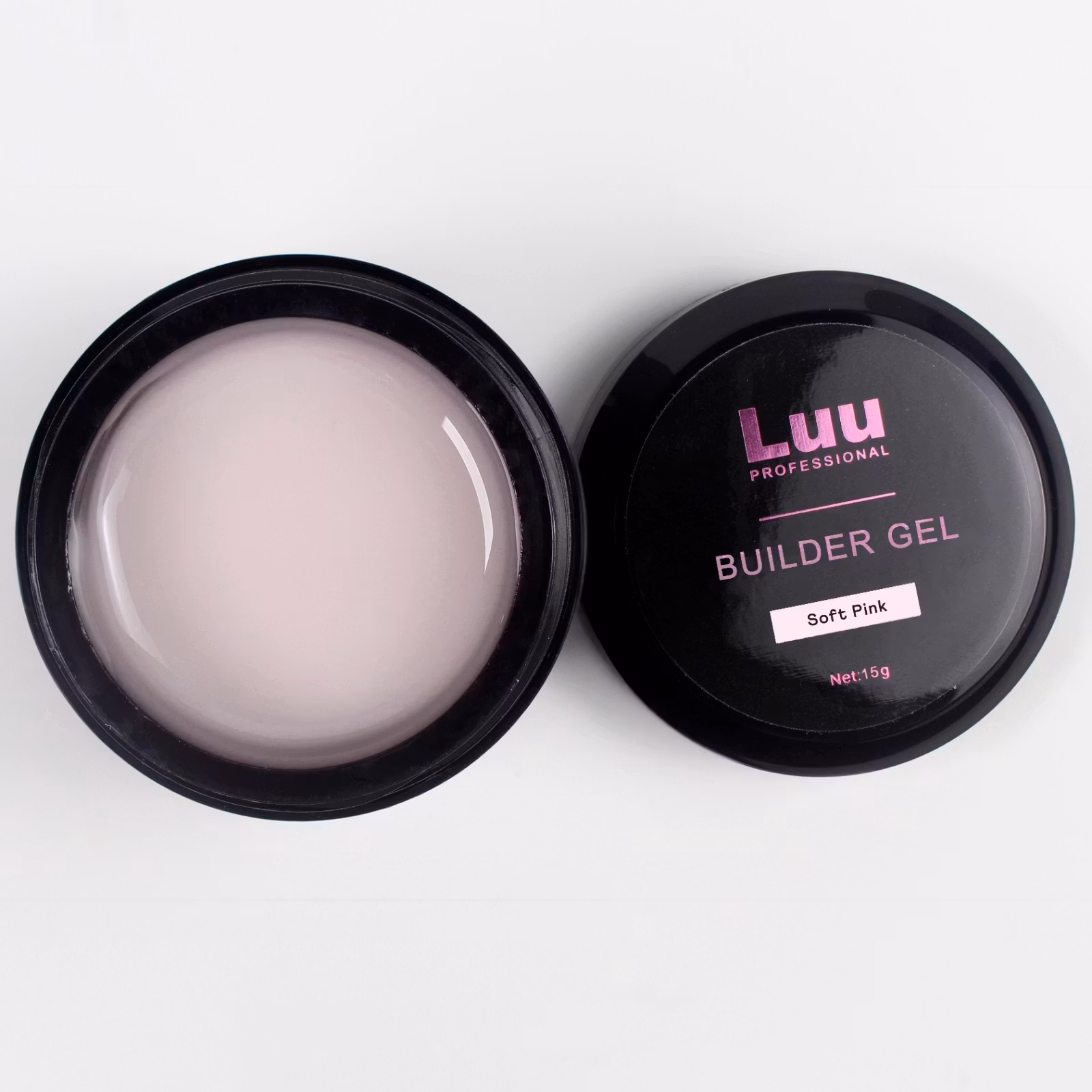 Gel builder Soft Pink high viscosity 15g