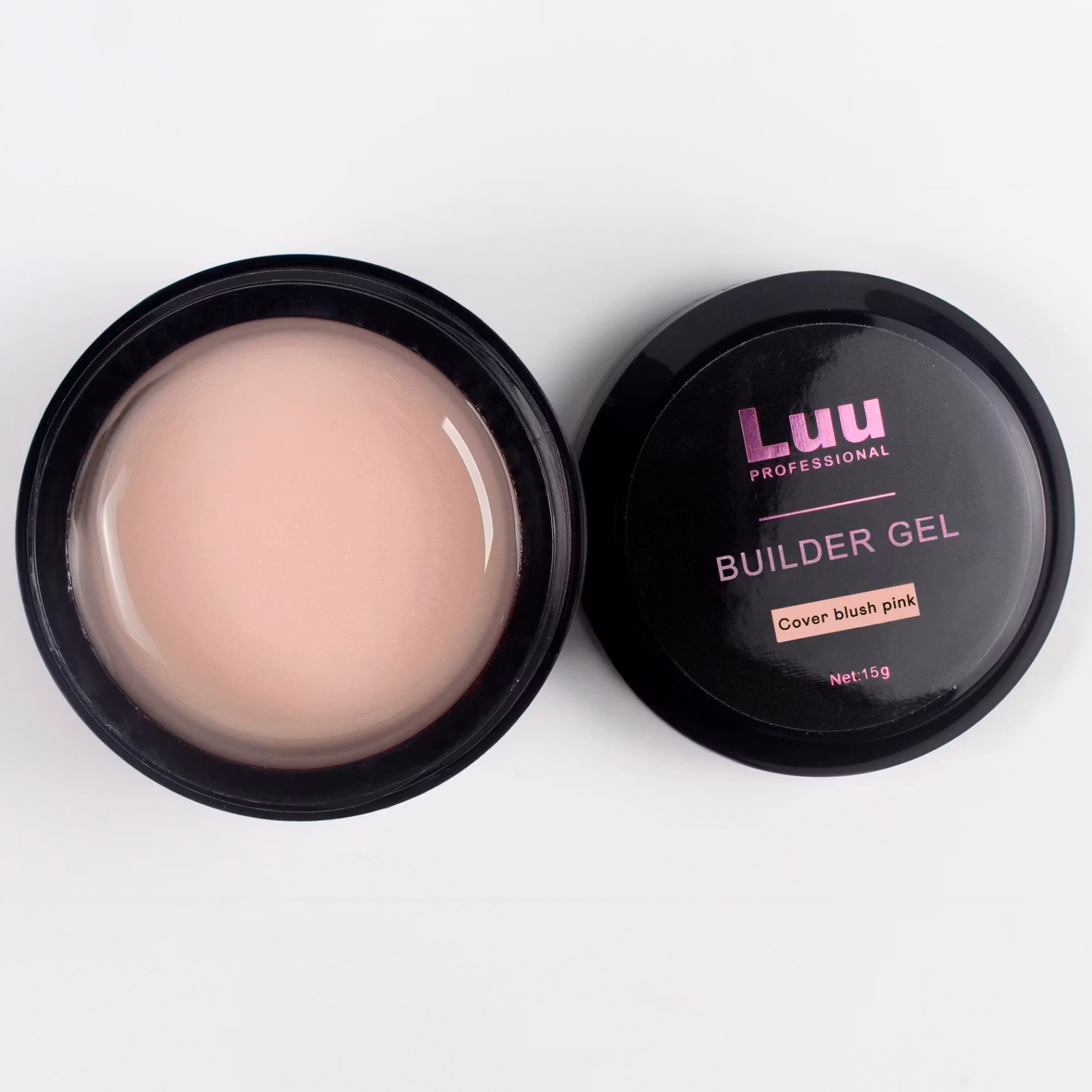 Gel builder Cover blush pink high viscosity 15g