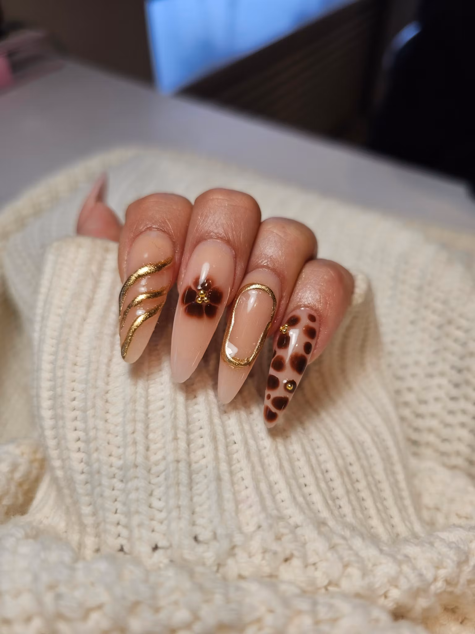 Blomming gel