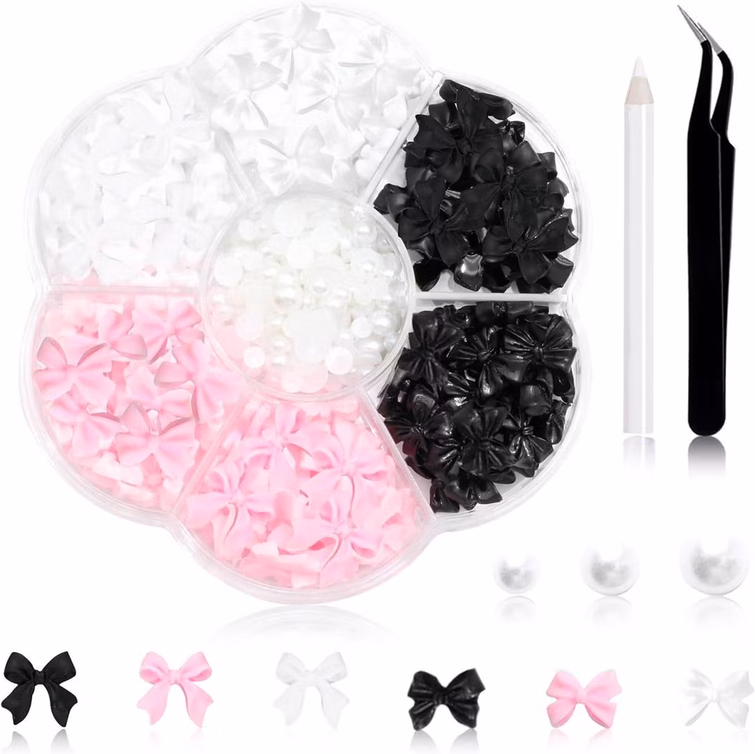 Set with bows