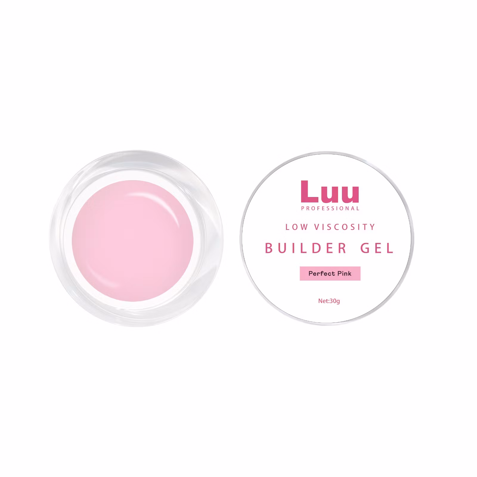 Gel builder Perfect pink low viscosity 30g