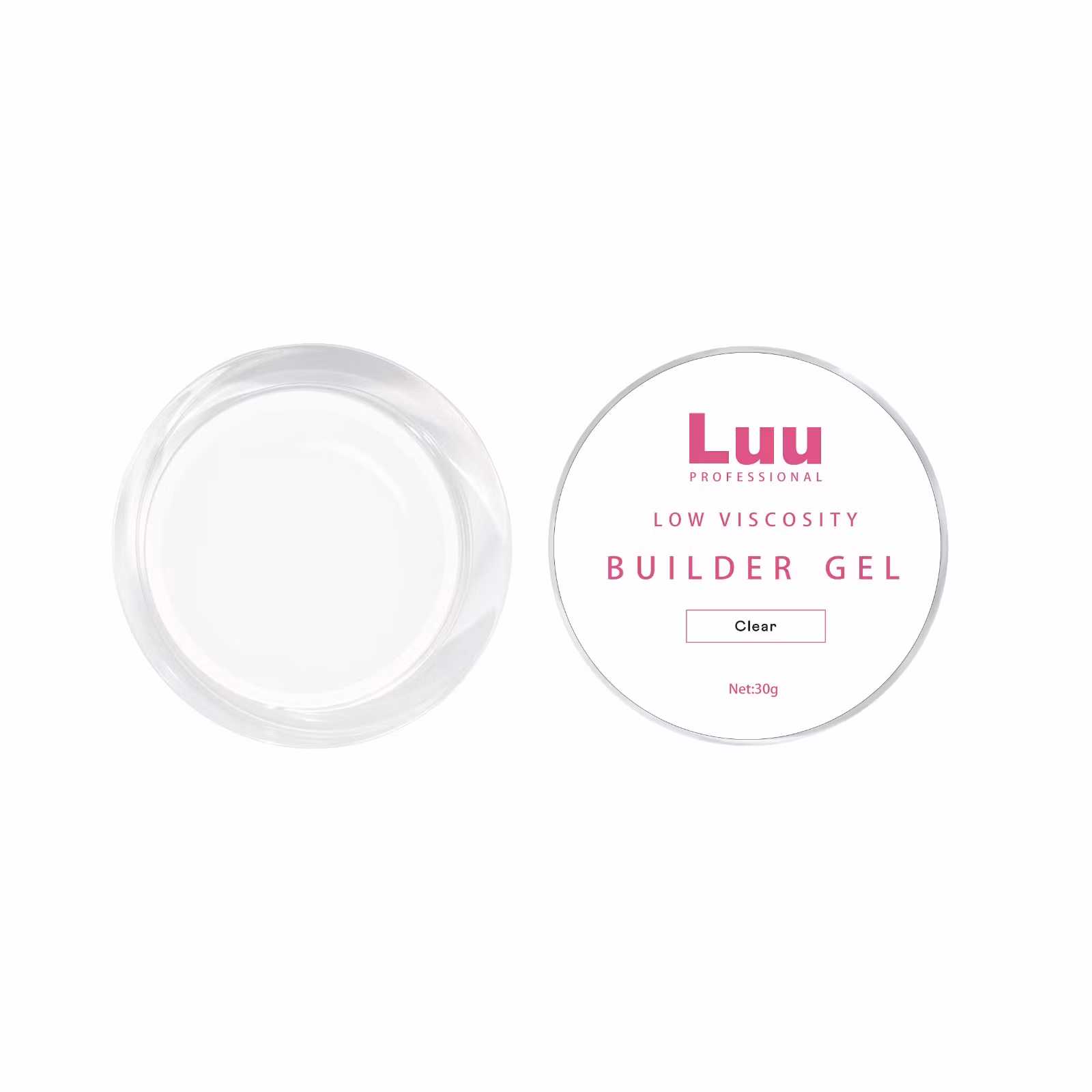 Gel builder Clear low viscosity 30g