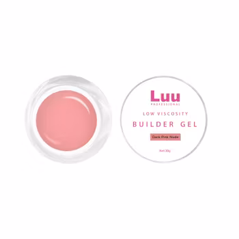 Gel builder Dark Pink nude  low viscosity 30g