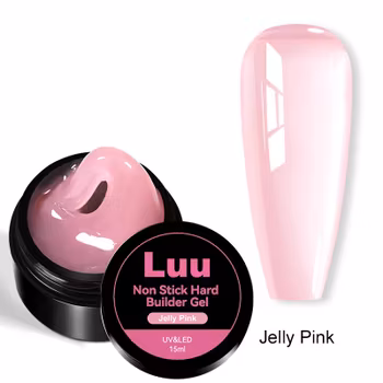 Hard builder gel non sticky Jelly Pink 15g