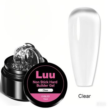 Hard builder gel non sticky Clear 15g