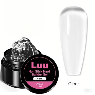 Hard builder gel non sticky Clear 15g