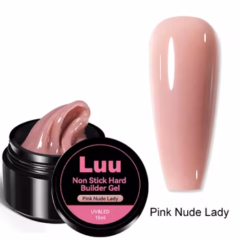 Hard builder gel non sticky Pink nude lady 15g