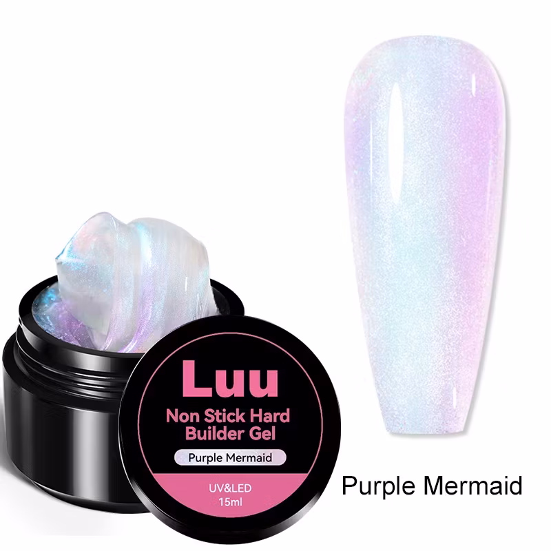 Hard builder gel non sticky Purple Mermaid 15g