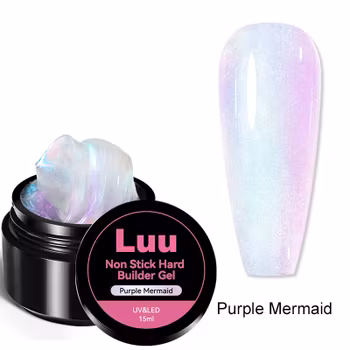 Hard builder gel non sticky Purple Mermaid 15g