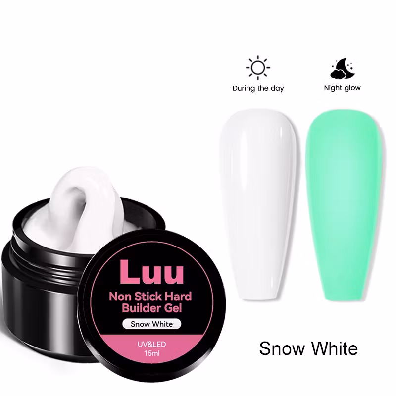Hard builder gel non sticky Snow white 15g