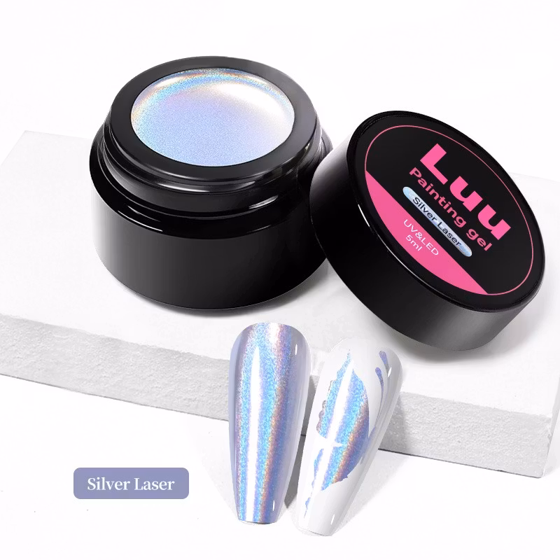 Painting Gel Silver laser