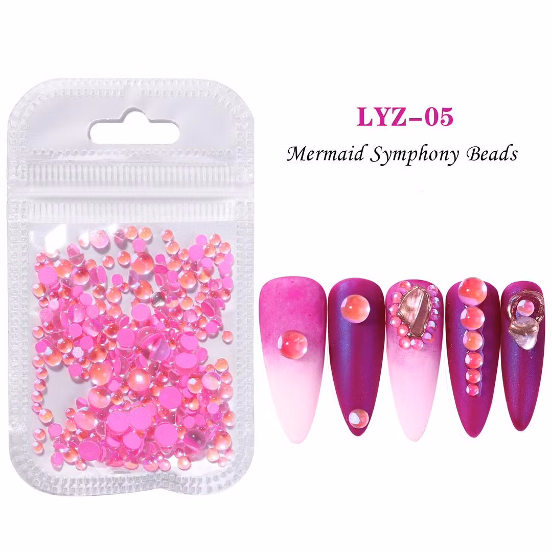 Pink mermaid water bubbel beads 300 pcs