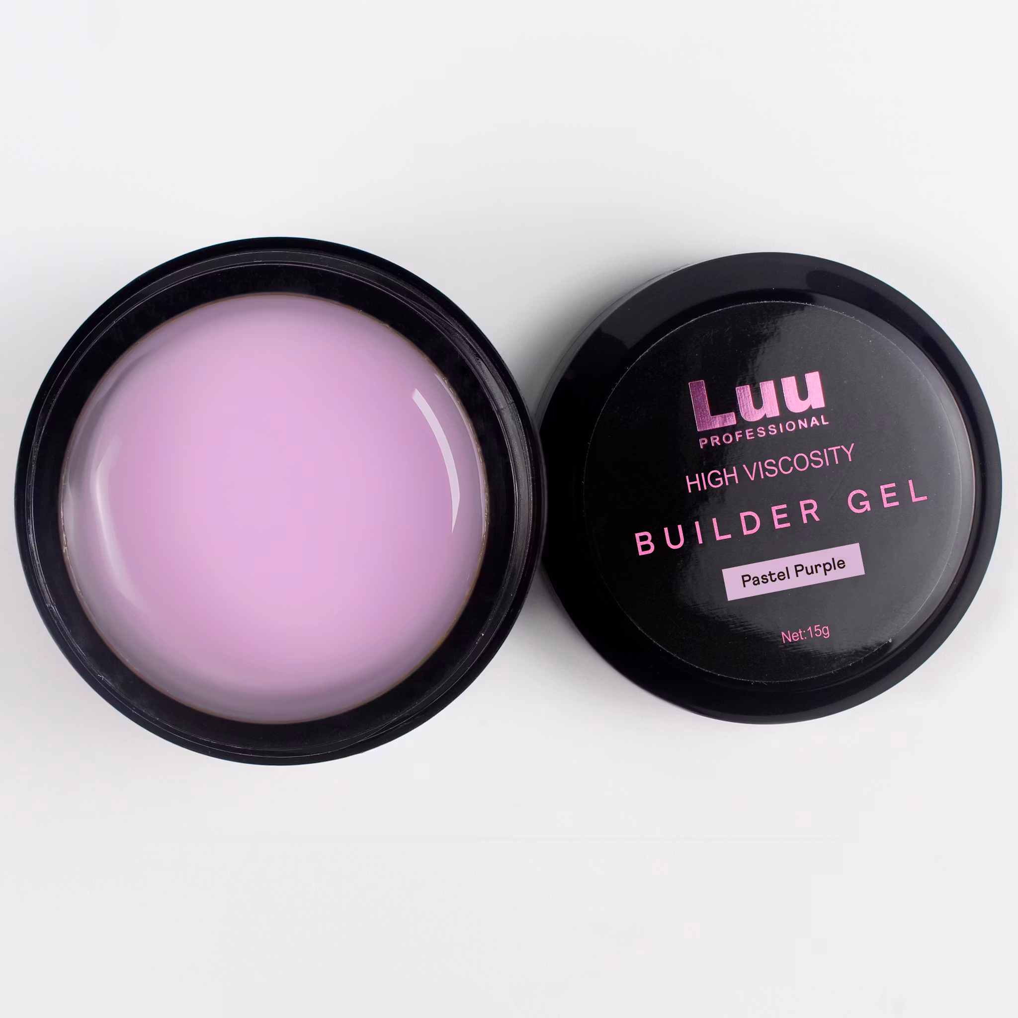 Gel builder Pastel purple high viscosity 15g