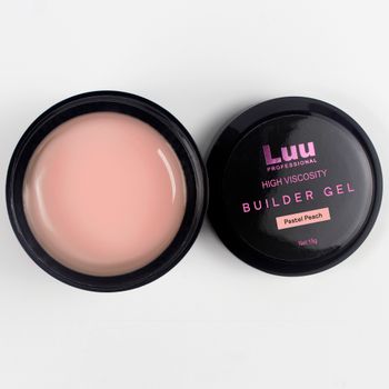 Gel builder Pastel peach high viscosity 15g