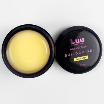 Gel builder Pastel yellow high viscosity 15g
