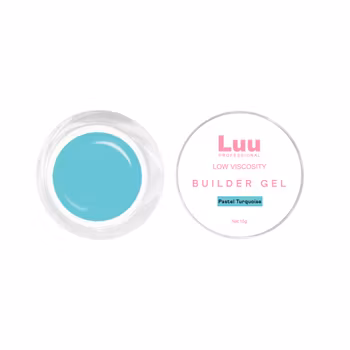 Gel builder Pastel Turquoise low viscosity 15g