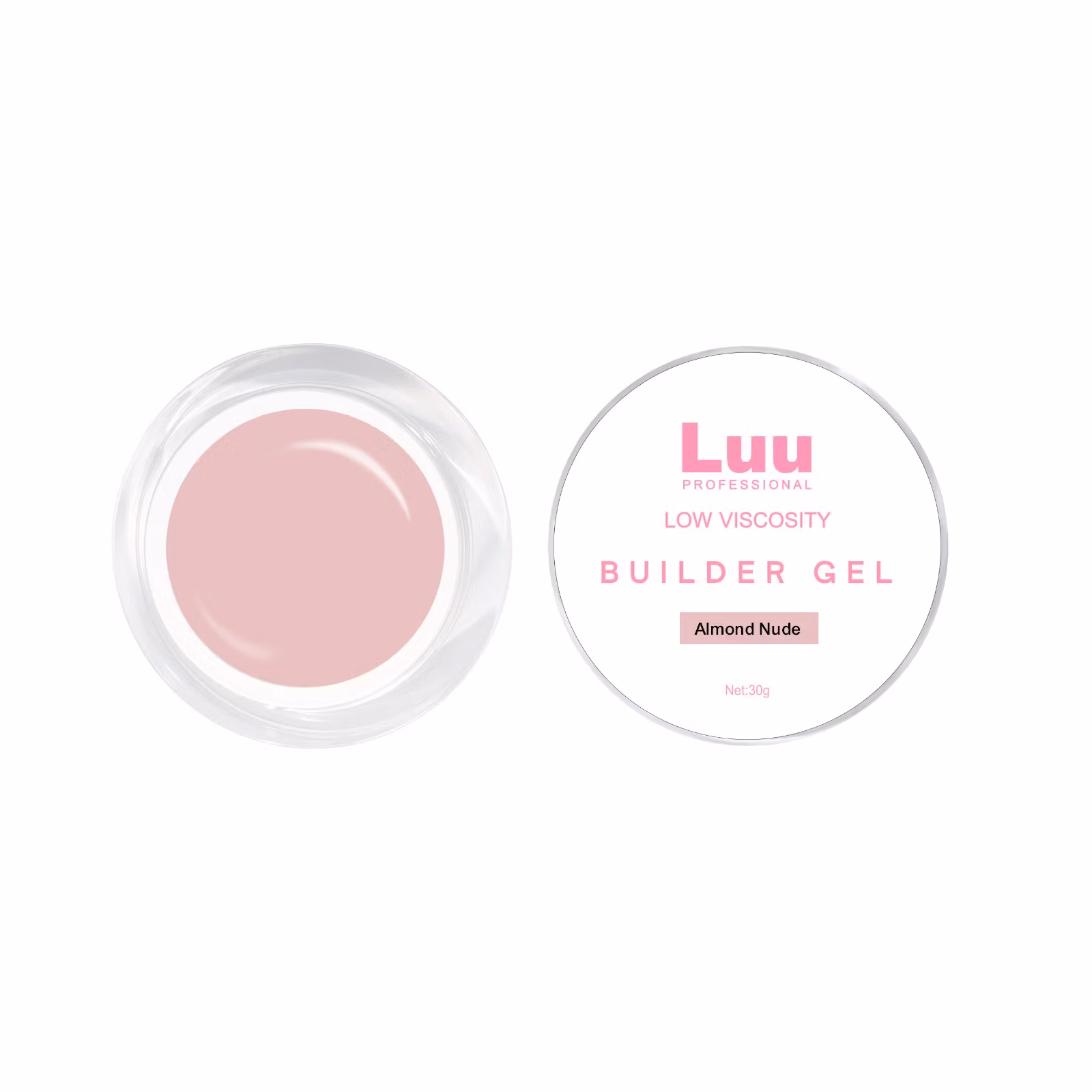 Gel builder Almond nude low viscosity 30g