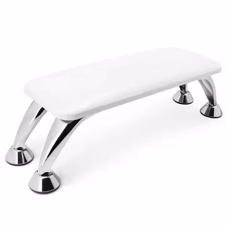 Ergonomic armrest white