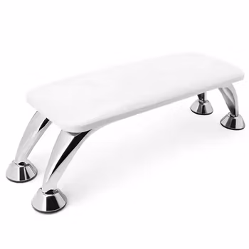 Ergonomic armrest white