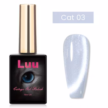Cate eye gelcolor Transparent glas Cat 03