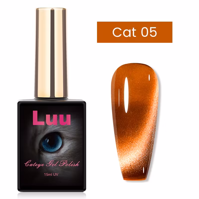 Cate eye gelcolor light brown glas Cat 05