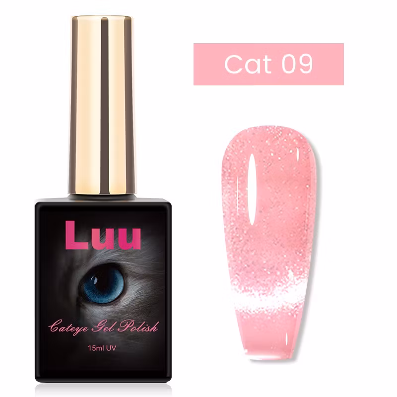 Cate eye gelcolor Glitter pink 09
