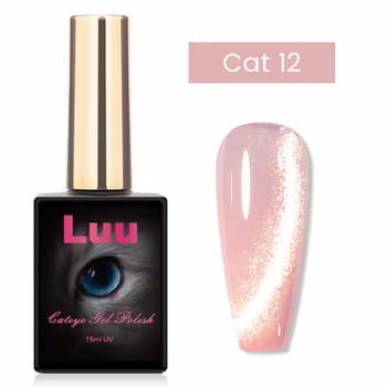 Cate eye gelcolor light glitter pink Cat 12