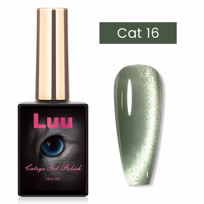 Cate eye gelcolor military green Cat 16