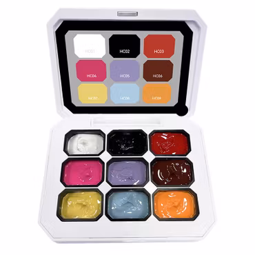 Pat paint gel palette Happy