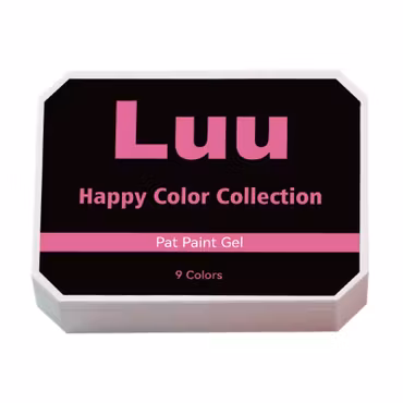 Pat paint gel palette Happy