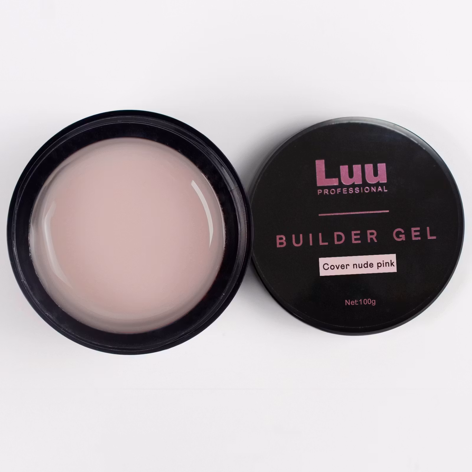 Gel builder Cover nude pink high viscosity 100g