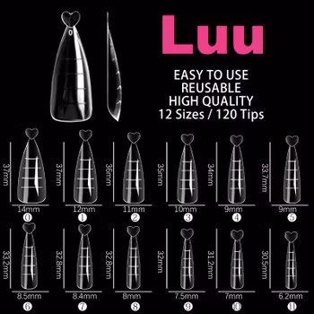 Dual nailforms Almond