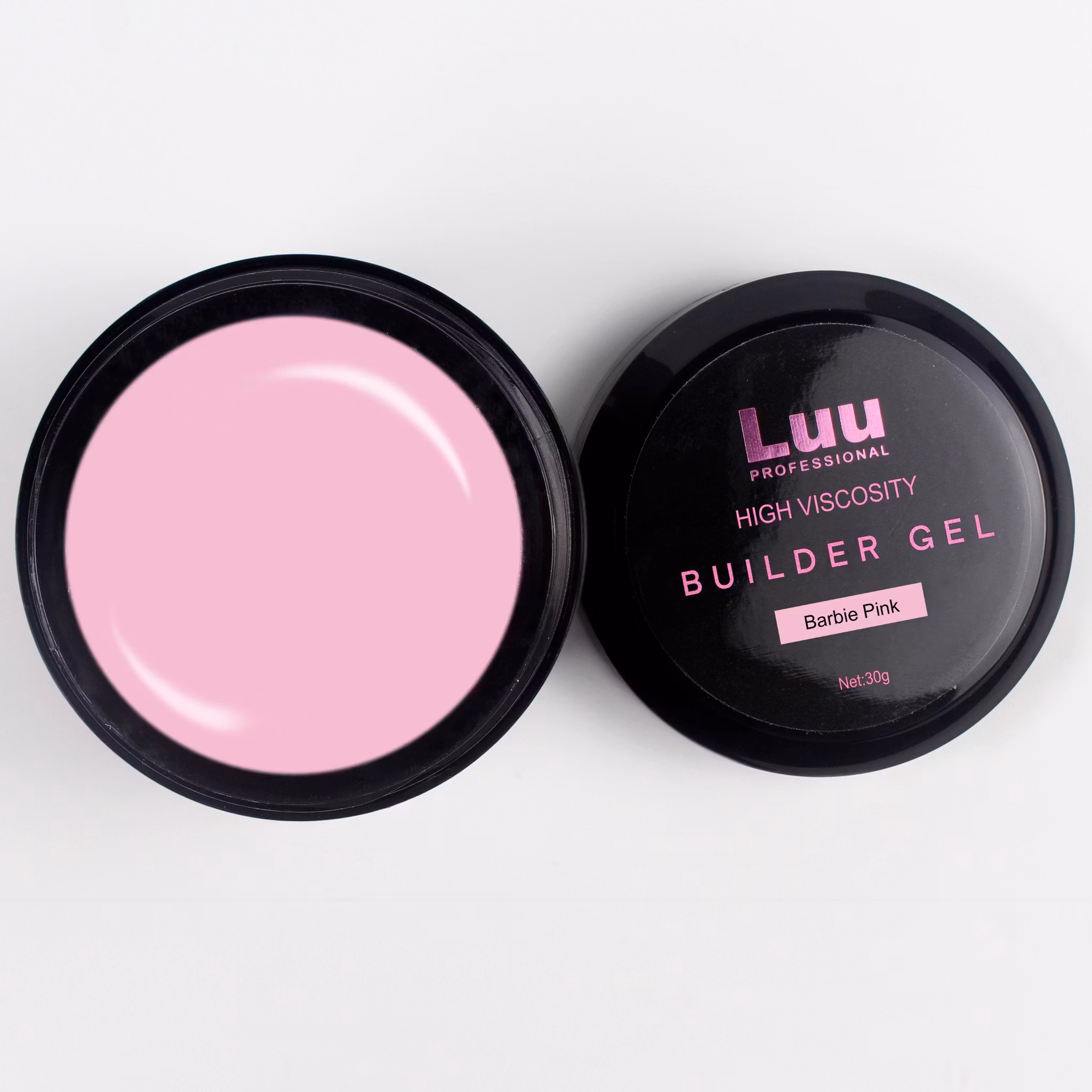 Gel builder  Barbie pink high viscosity 30g