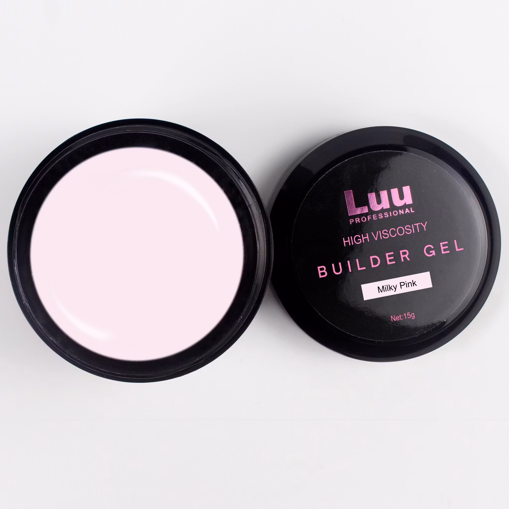 Gel builder  Milky Pink high viscosity 30g