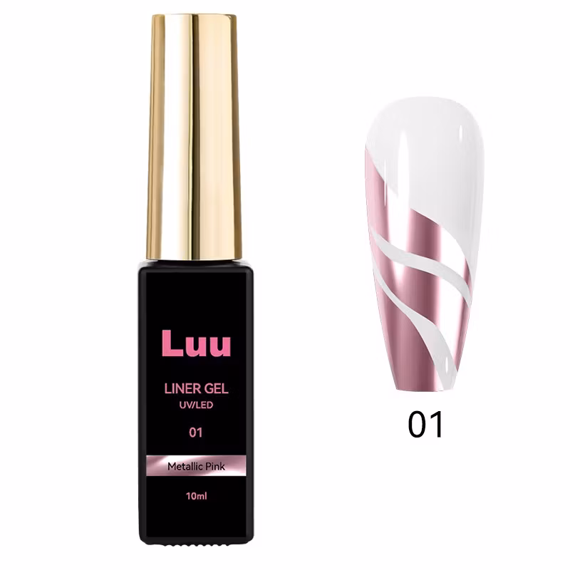 Pro gelliner- Metallic Pink 01