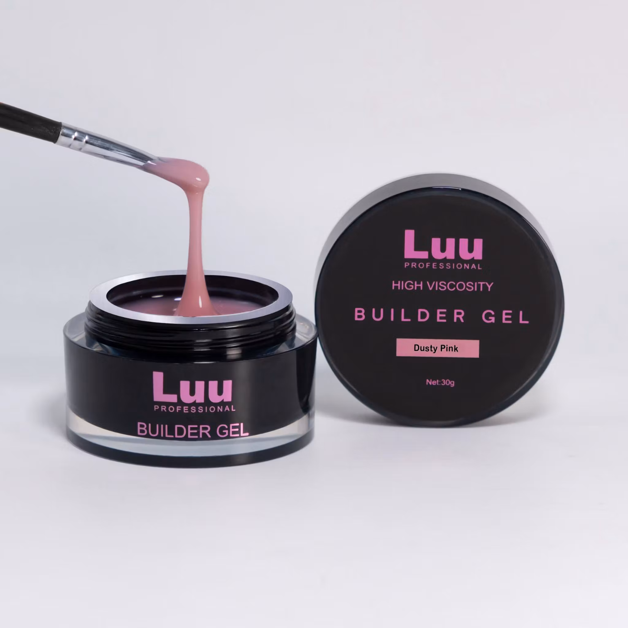Gel builder Dusty Pink high viscosity 30g