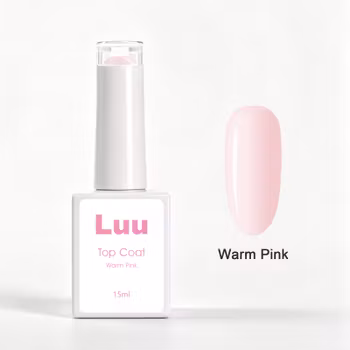 Warm Pink Top coat  15ml