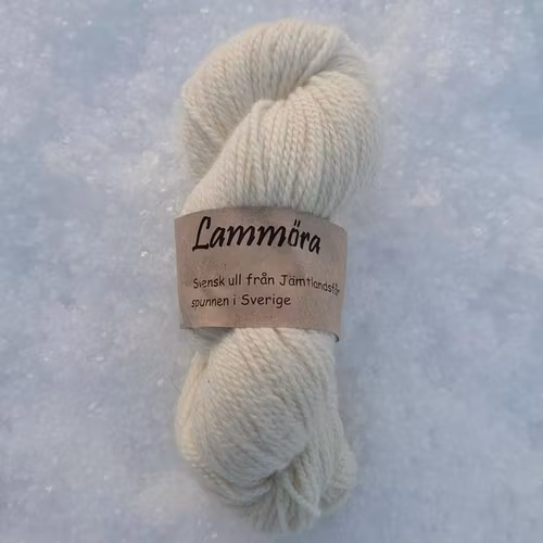 Lammöras Jämtlandsgarn - vit naturfärg