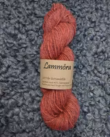 Hibiskus - Handfärgat Gotlandsgarn 100 g