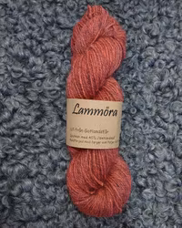 Hibiskus - Handfärgat Gotlandsgarn 100 g