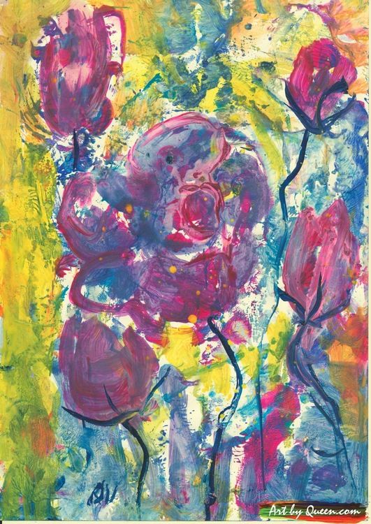 Cerise blommor