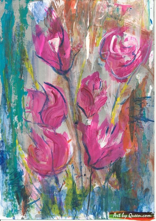Blommande bukett