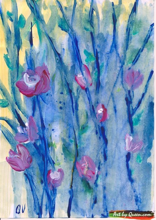 Vildväxande blommor