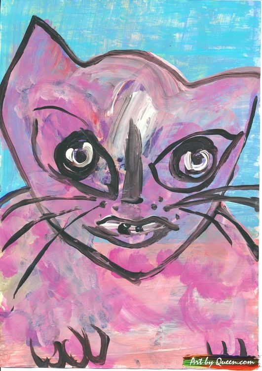 Katten vandrar
