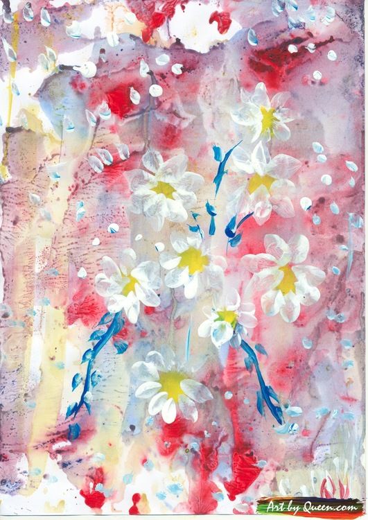 Vacker blombukett