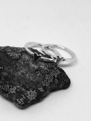 Ring Hjärta 2 mm
