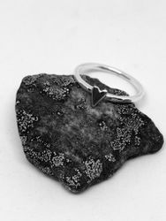 Ring Hjärta 2 mm