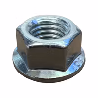 M12 Flänsmutter SLÄT 8 FZB