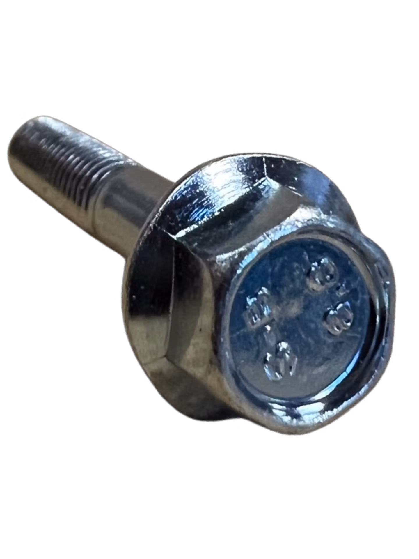 M6x45 Flänsskruv SLÄT 8.8 FZB