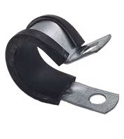 ABA Gummi 9,5mm Fästklämma Zink